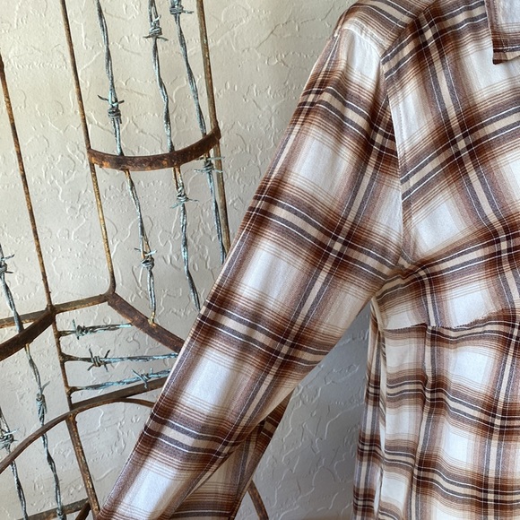 🌵 SONORAN DESERT PLAID SHIRT 🌵 - Picture 6 of 11